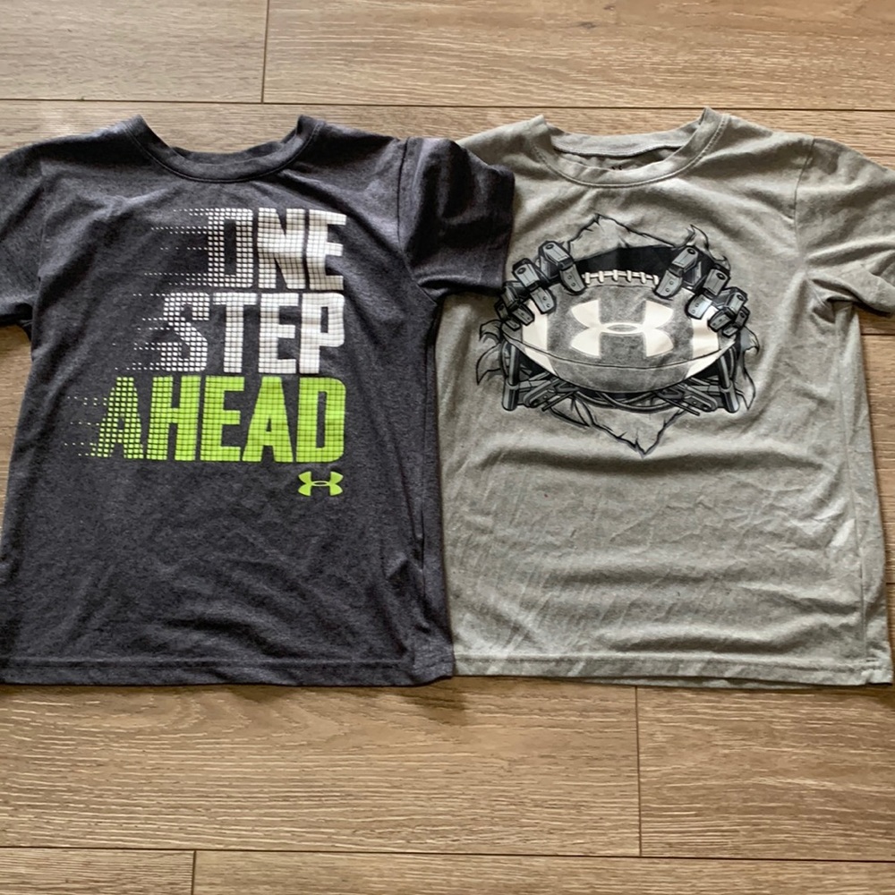 Kids under armour shirts